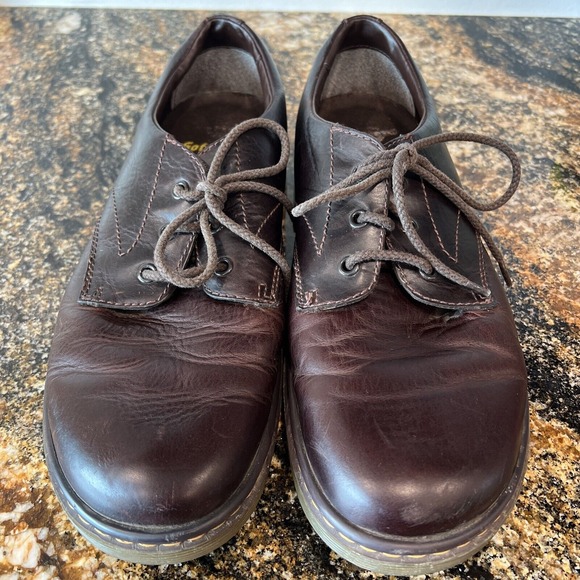 Doc Dr. Martens Boston AW004 Shoes Brown‎ Leather Lace Up Oxford • Men's 11 - Picture 1 of 10